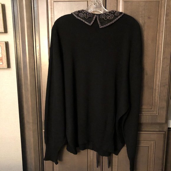 Jacque and Koko Sweaters Plus Size Jacque And Koko Button Down